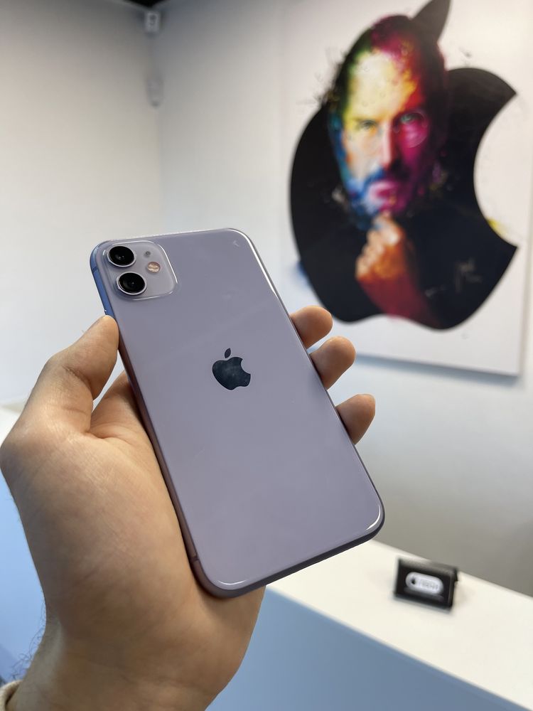 iPhone 11 Purple 128 gb Unlock в Хорошем Состоянии