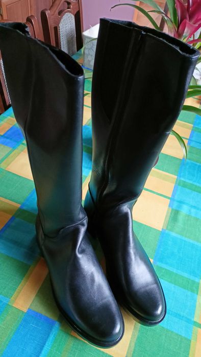 Kozaki damskie długie