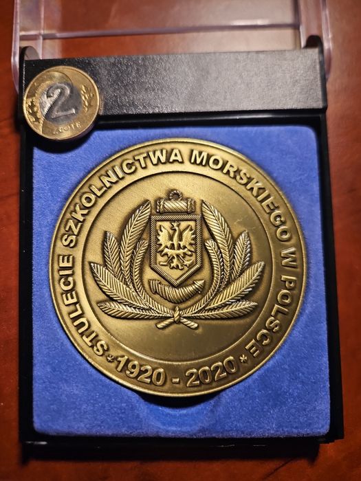 Medal 100-lecia Uniwersytetu Morskiego w Gdyni 1920–2020