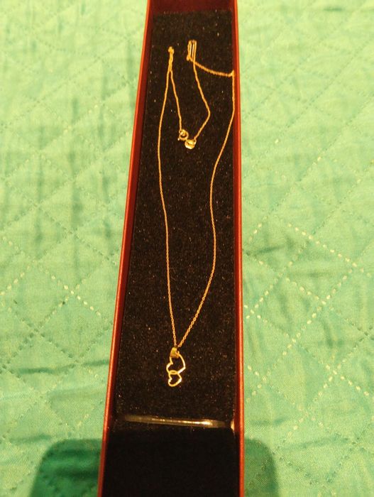 Złoty łańcuszek damski