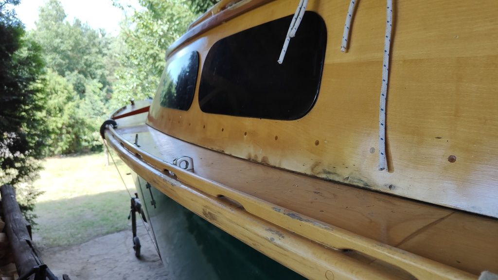 Jacht rambler mieczowy łódka żaglówka