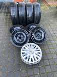 Opony letnie 195/65 R15, felgi stalowe R15, koła, komplet 4 szt.
