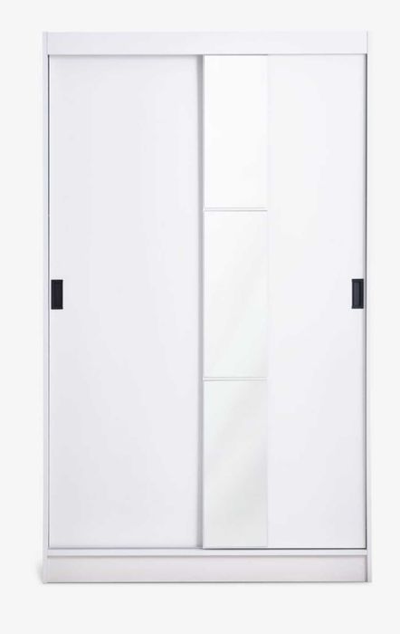 Шафа-купе для одягу Юск, білий колір, 120*201 см, стан новий