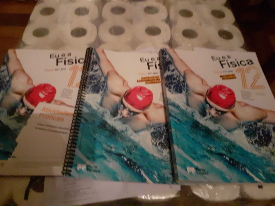 Livros de Física e de Química 12ºAno- Porto Editora - Novos