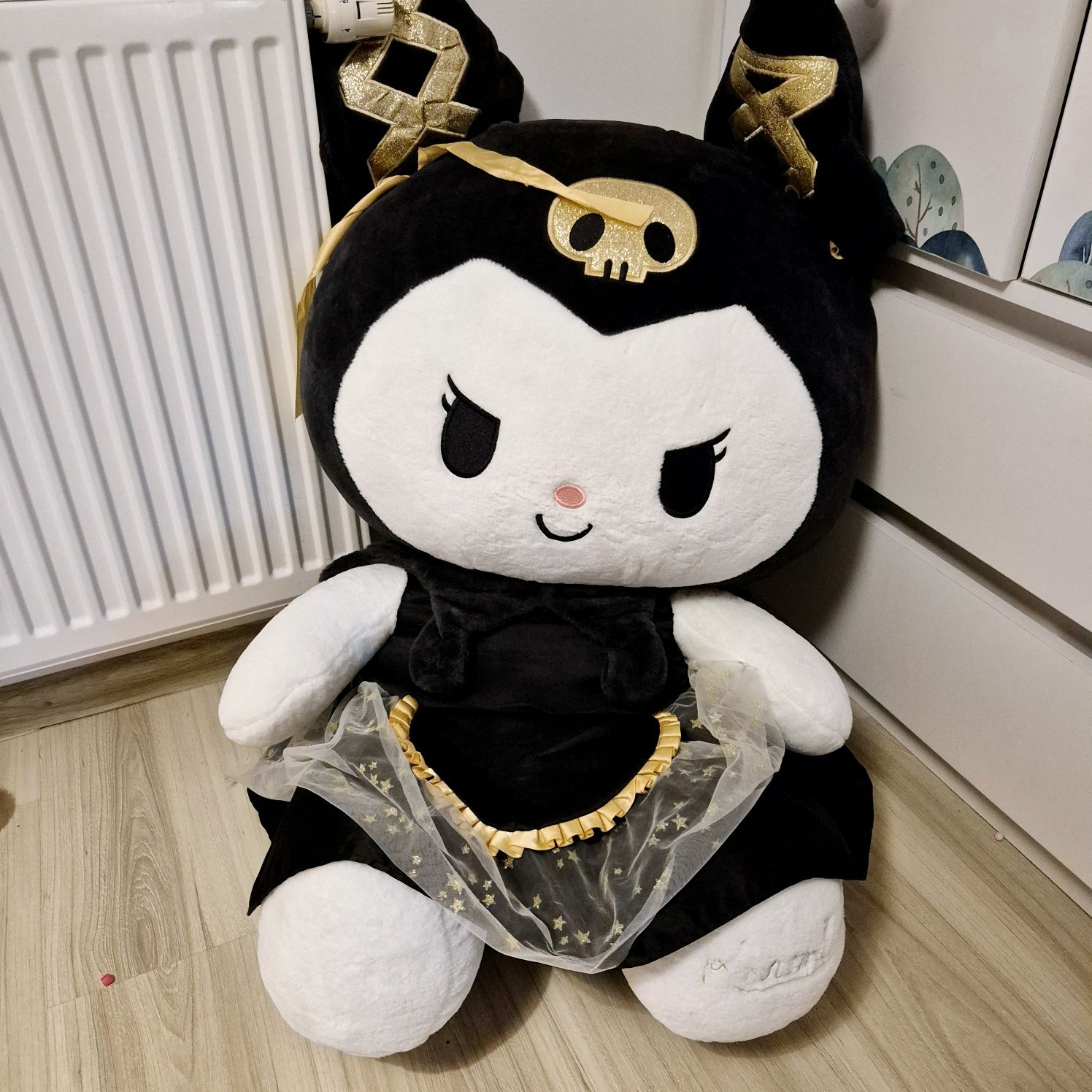 Nowy pluszak Kuromi, meeega duży-wysokość 80cm, prezent-urodziny