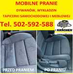 Pranie tapicerki samochodowej, dywanów, mebli, skóry