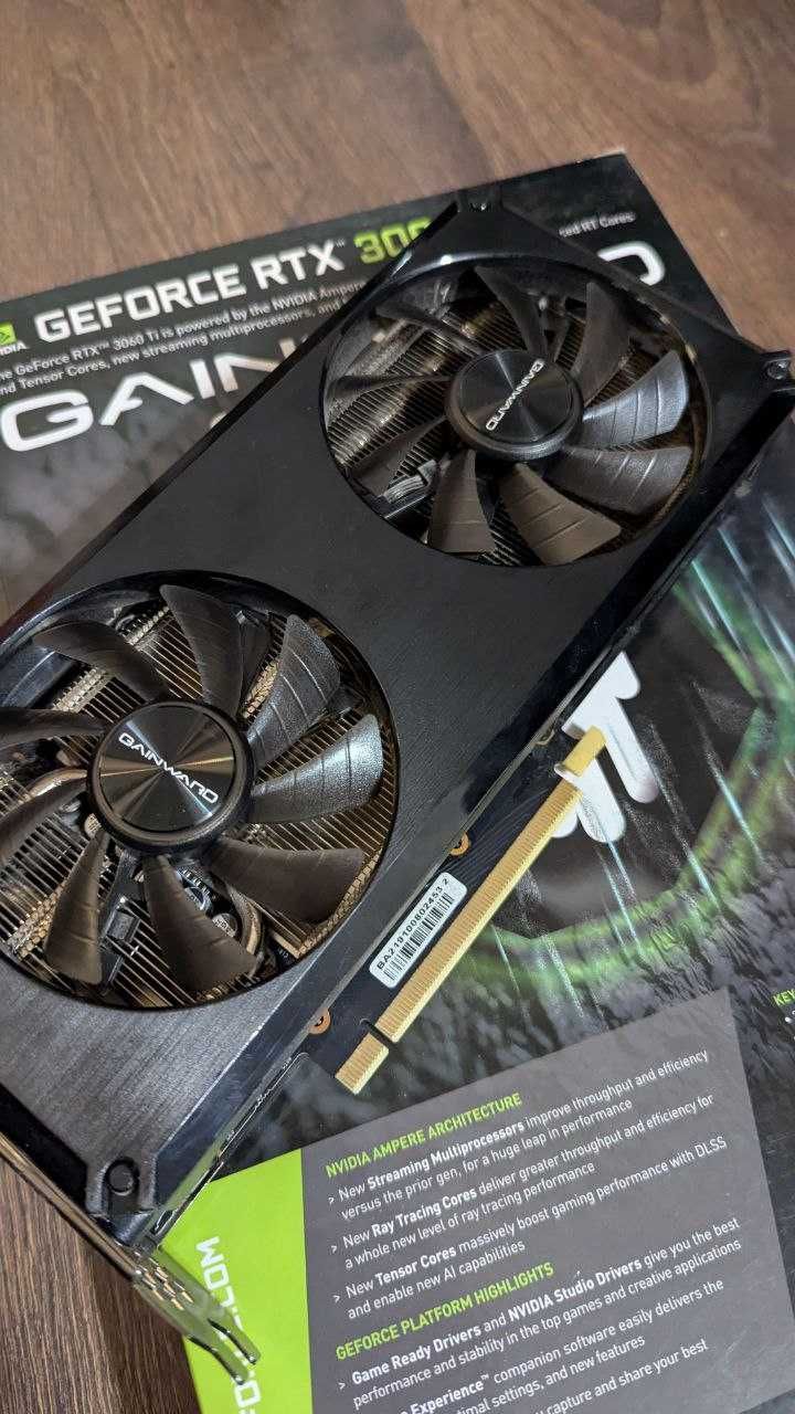 Відеокарта Gainward GeForce RTX 3060 Ti Ghost 8gb