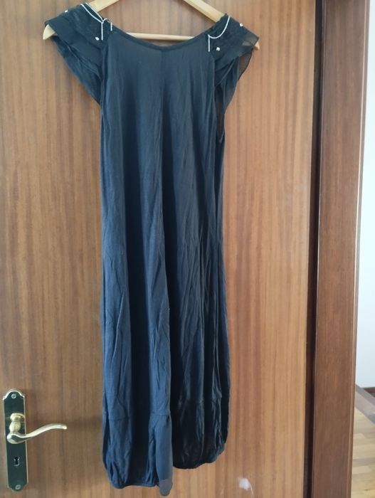 Vestido preto leve