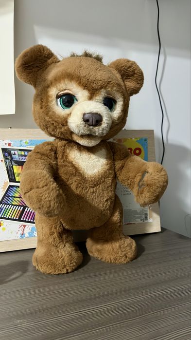 Cubby fur real. Интерективный мишка. Живой мишка. Живой медведь