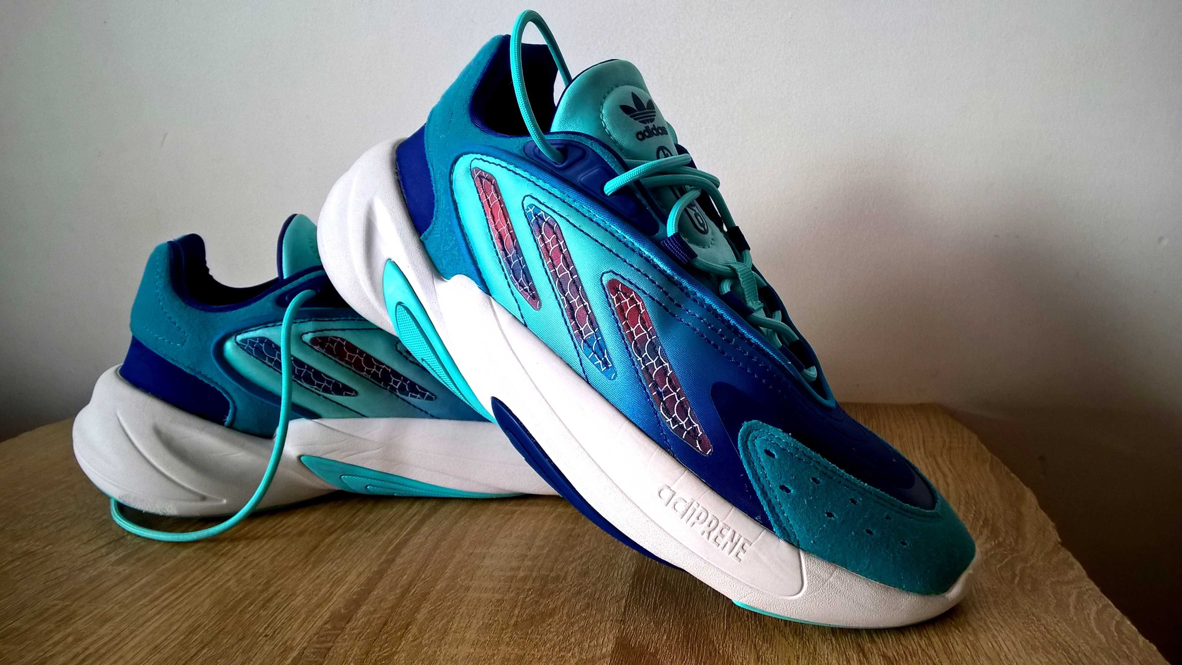 ADIDAS OZELIA  blue cobalt cyjan perfekt jak nowe  r 38