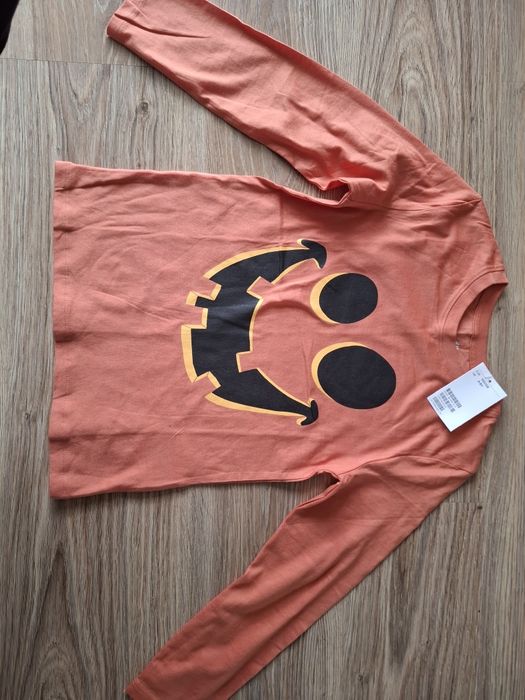 bluzka t shirt koszulka hallowen H&M rozm. 122/128 NOWE