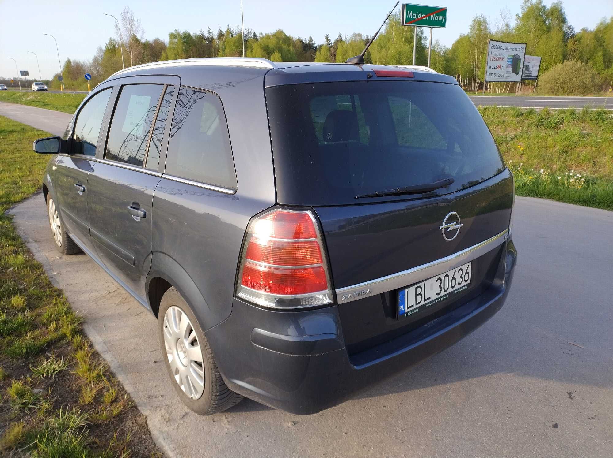 Opel Zafira B benzyna+gaz