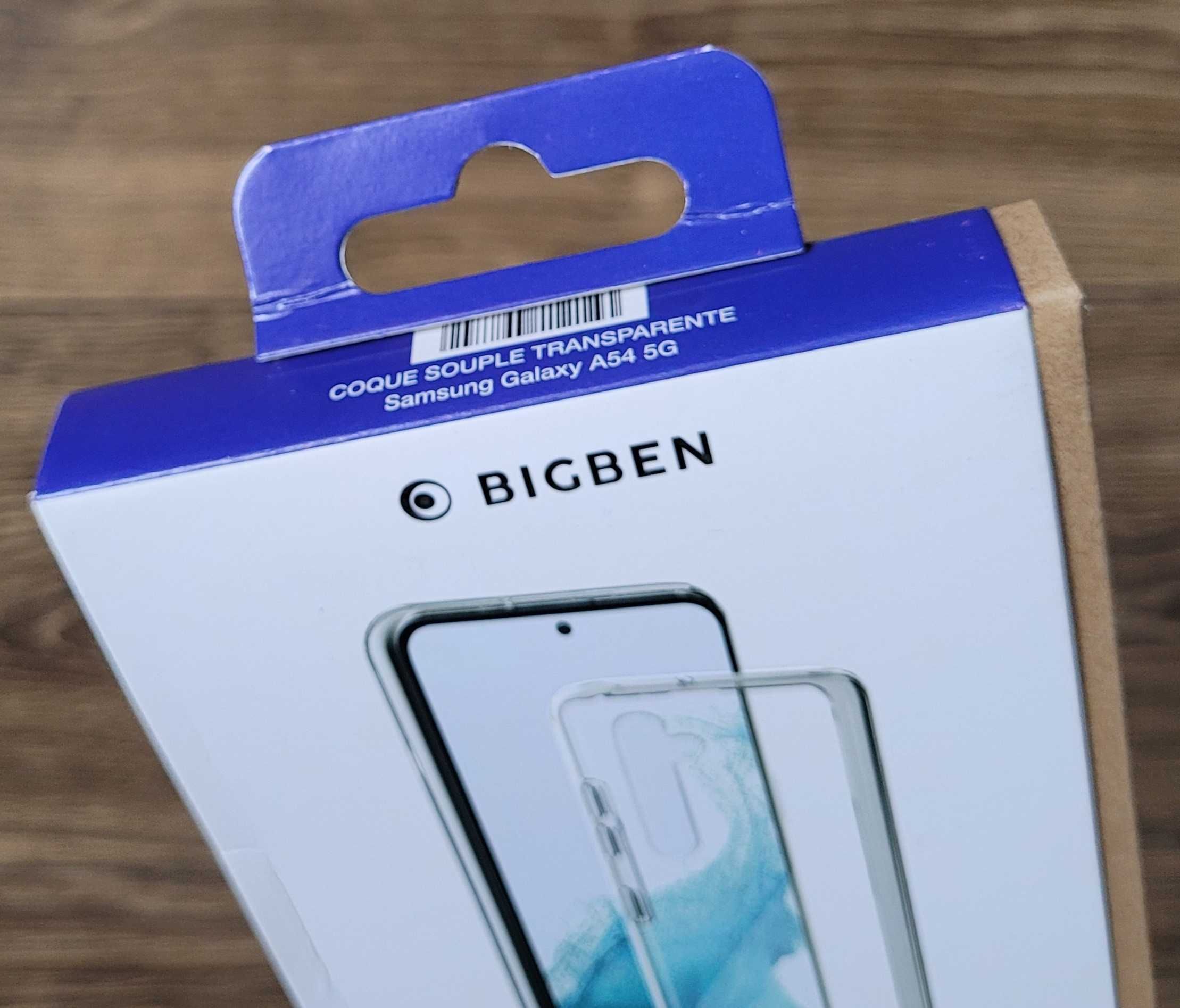 Etui BigBen Silisoft case Samsung Galaxy A54 5G clear bezbarwne NOWE