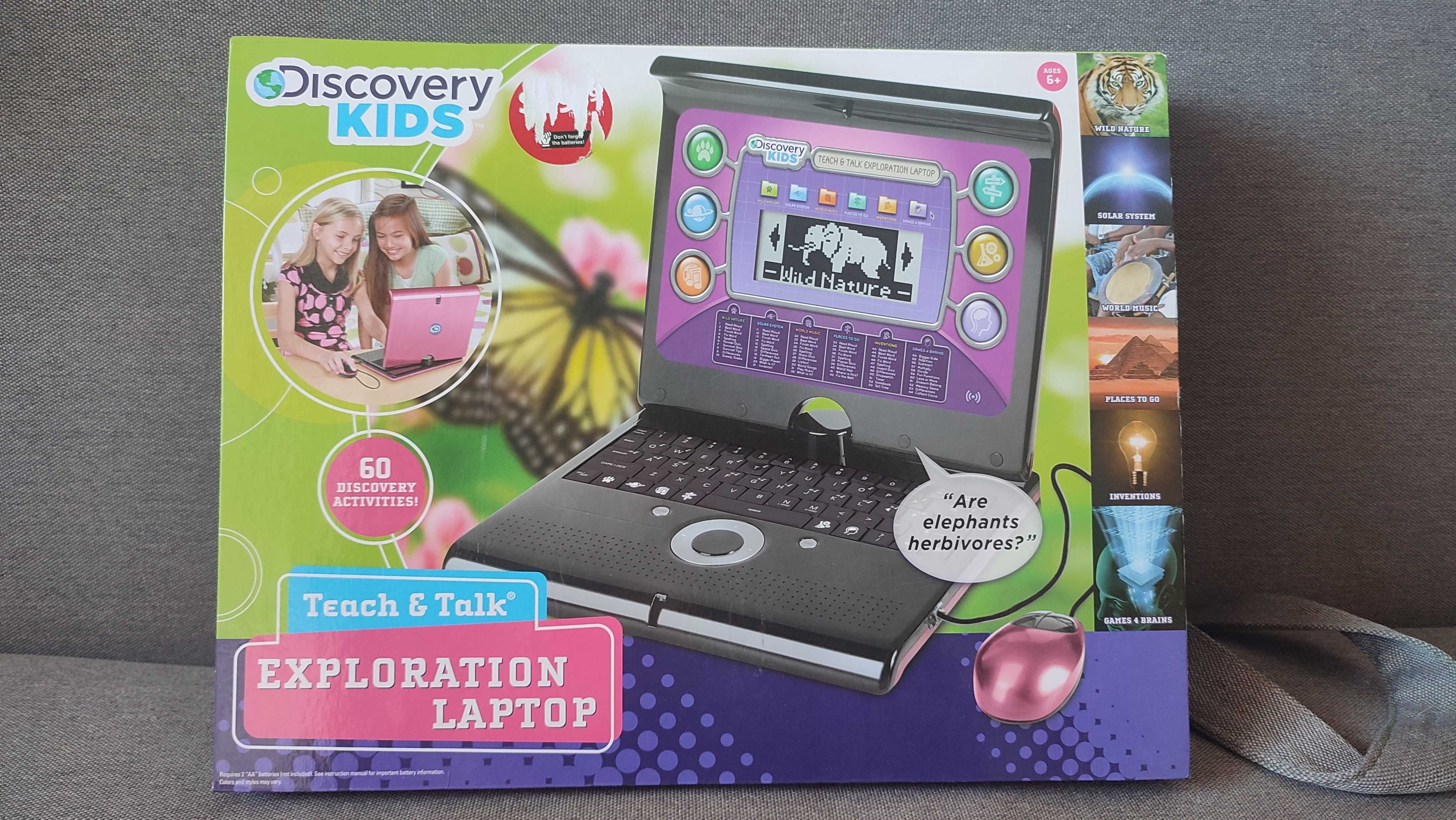Дитячий ноутбук Discovery Kids Teach 'n' Talk Exploration Laptop