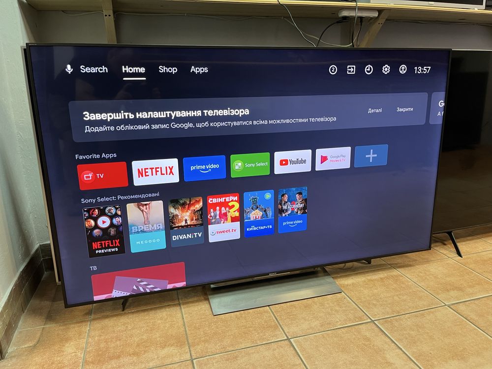 Телевізор Sony 9 серія KD - 65XE9005,120 герц шикарне зображення!
