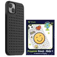 Etui Pinit Dynamic + Przypinki Emoji iPhone 14 / 15 / 13 6.1"