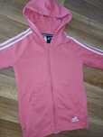 Adidas bluza 146 152 różowa dres 11 12 dziewczynka koralowa