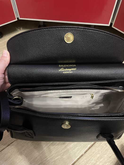 Женская сумка Balenciaga Automobili Lamborghini