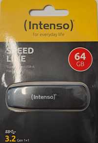 Pendrive Intenso Speed  Line 64 GB usb 3.0 czarny