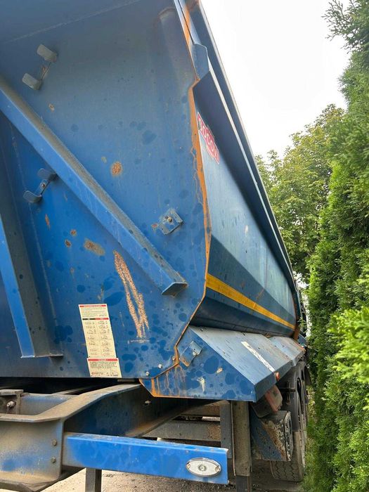 Naczepa stalowa HARDOX 24m3