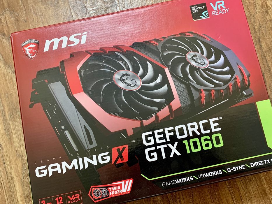 GeForce GTX 1060 3GB MSI GamingX