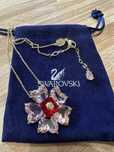 Naszyjnik kwiat Swarovski
