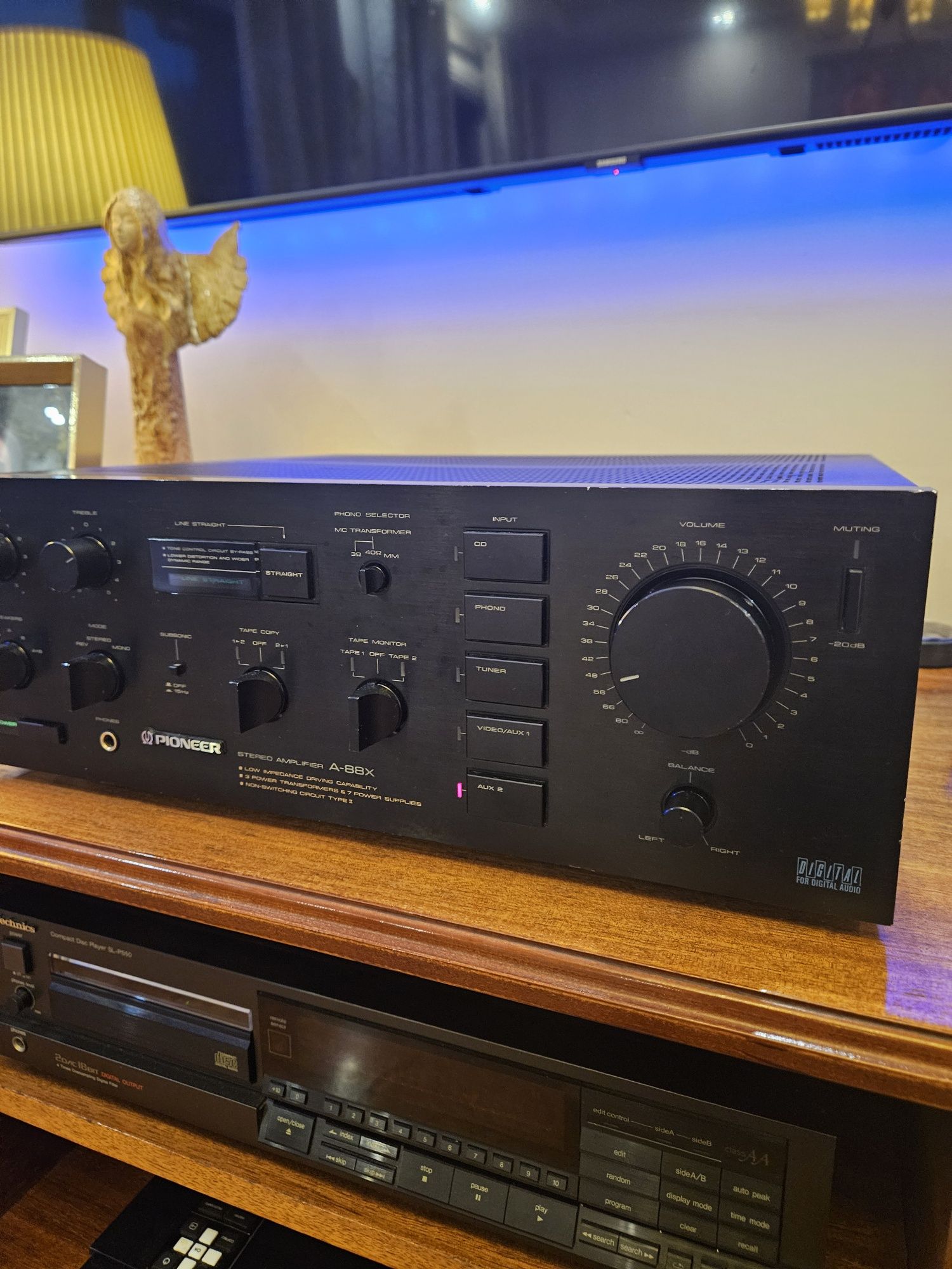 Zestaw Pioneer A-88X i PD-S501