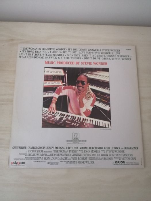 Steve Wonder Vinil 33' álbum original sound track, Excelente estado