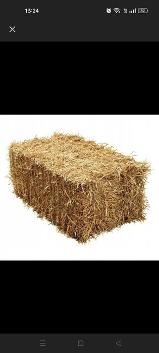 Słoma kostka tegoroczna