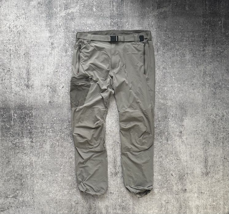 Трекинговые нейлоновые штаны Quechua с нейлоновым карманом на утяжках