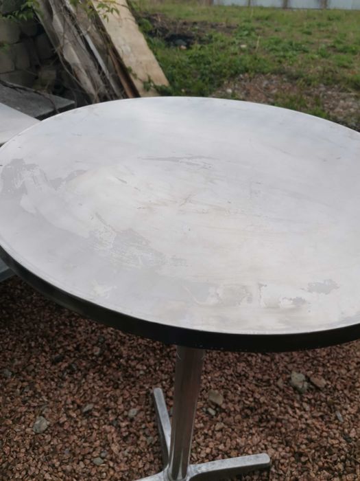 Барна стійка із нержавіючої сталі