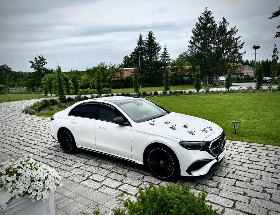Auto do ślubu Mercedes - Benz E-klasa 2025