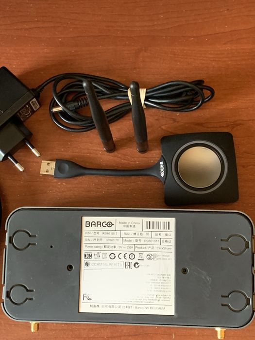 BARCO Clickshare CSM-1 Wireless Display Presentation