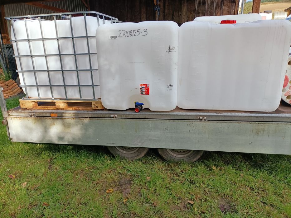 Mauzer beczka 1000L wkłady na deszczówkę zboże  szambo