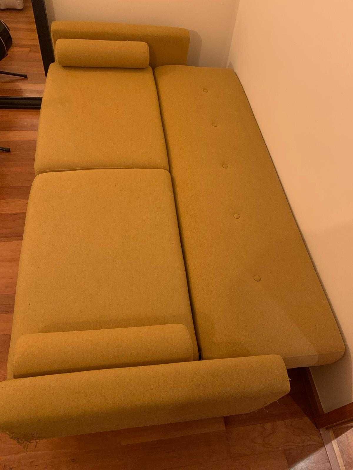 Sofa Cama Amarelo Torrado