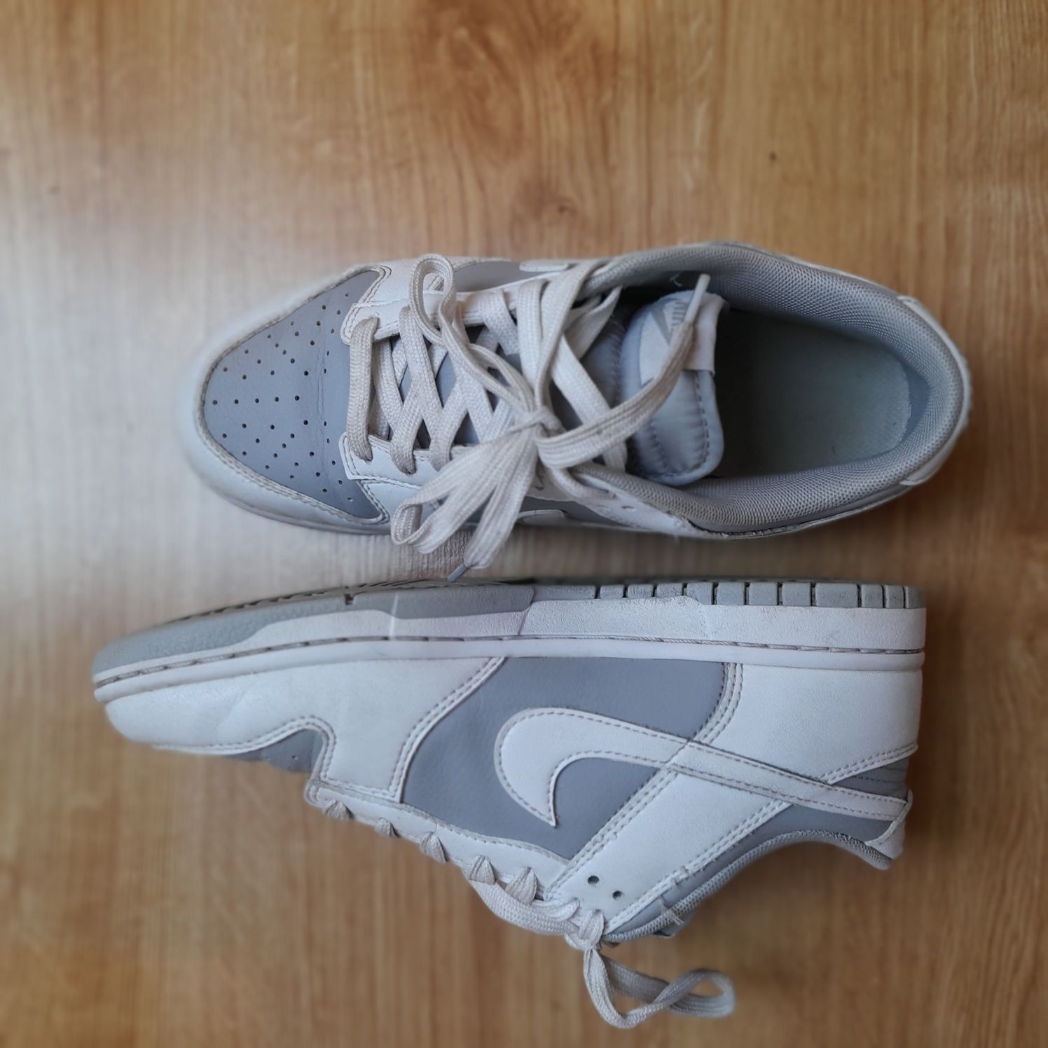 Buty Nike Dunk Low Retro White Grey