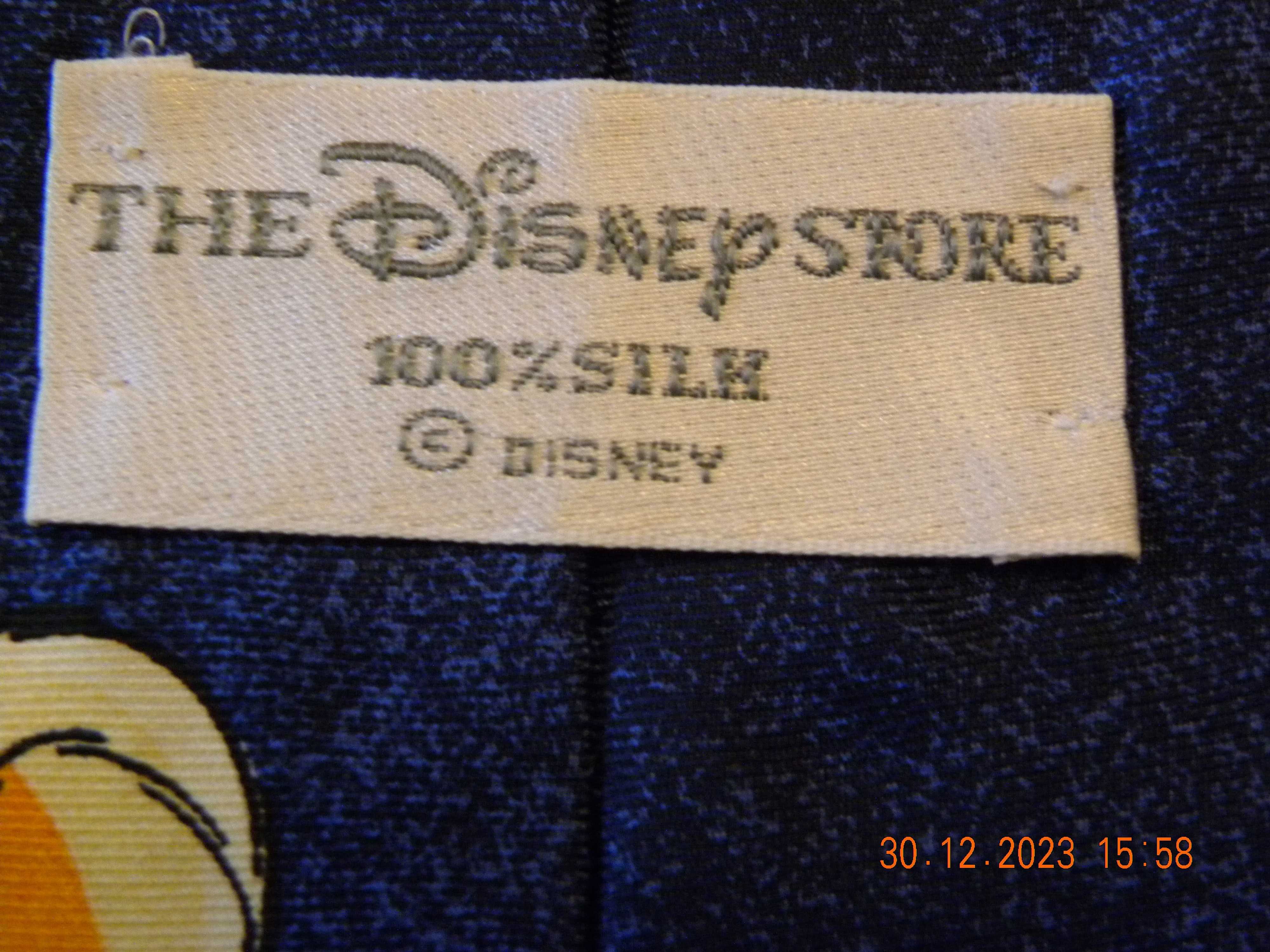 Jedwabny krawat z kolekcji The Disney Store