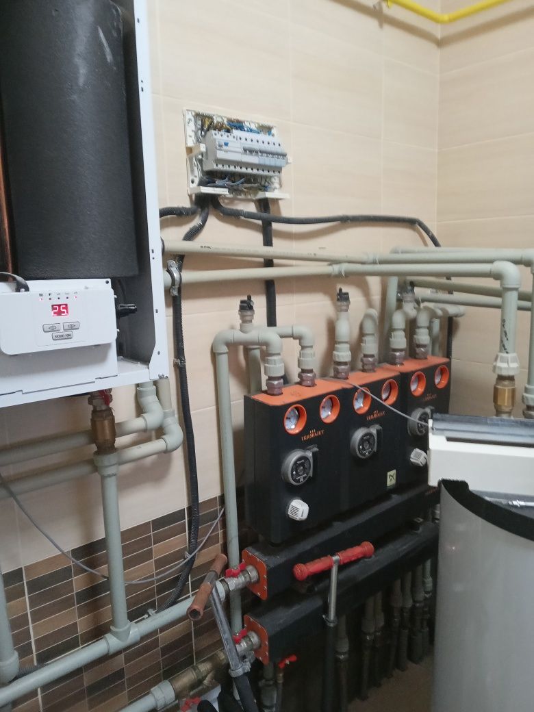 Монтаж систем водопостачання, опалення та водовідведення «під ключ»