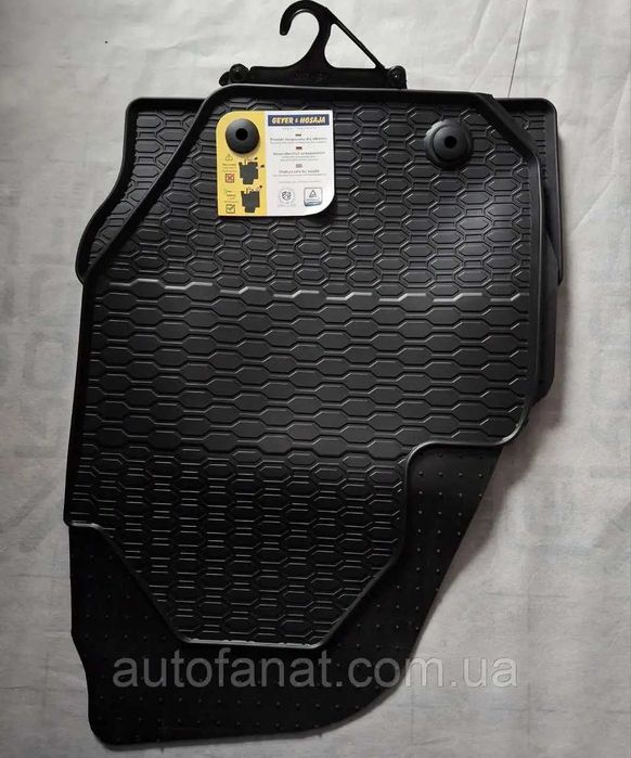 Коврики салона Volvo, Гумові автомобільні килимки Вольво XC60 V60 S60