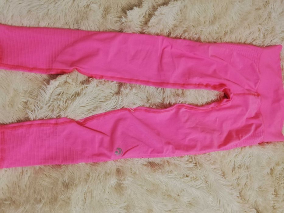 legginsy Oceans Apart S 36 wear and smile różowe bezszwowe push up