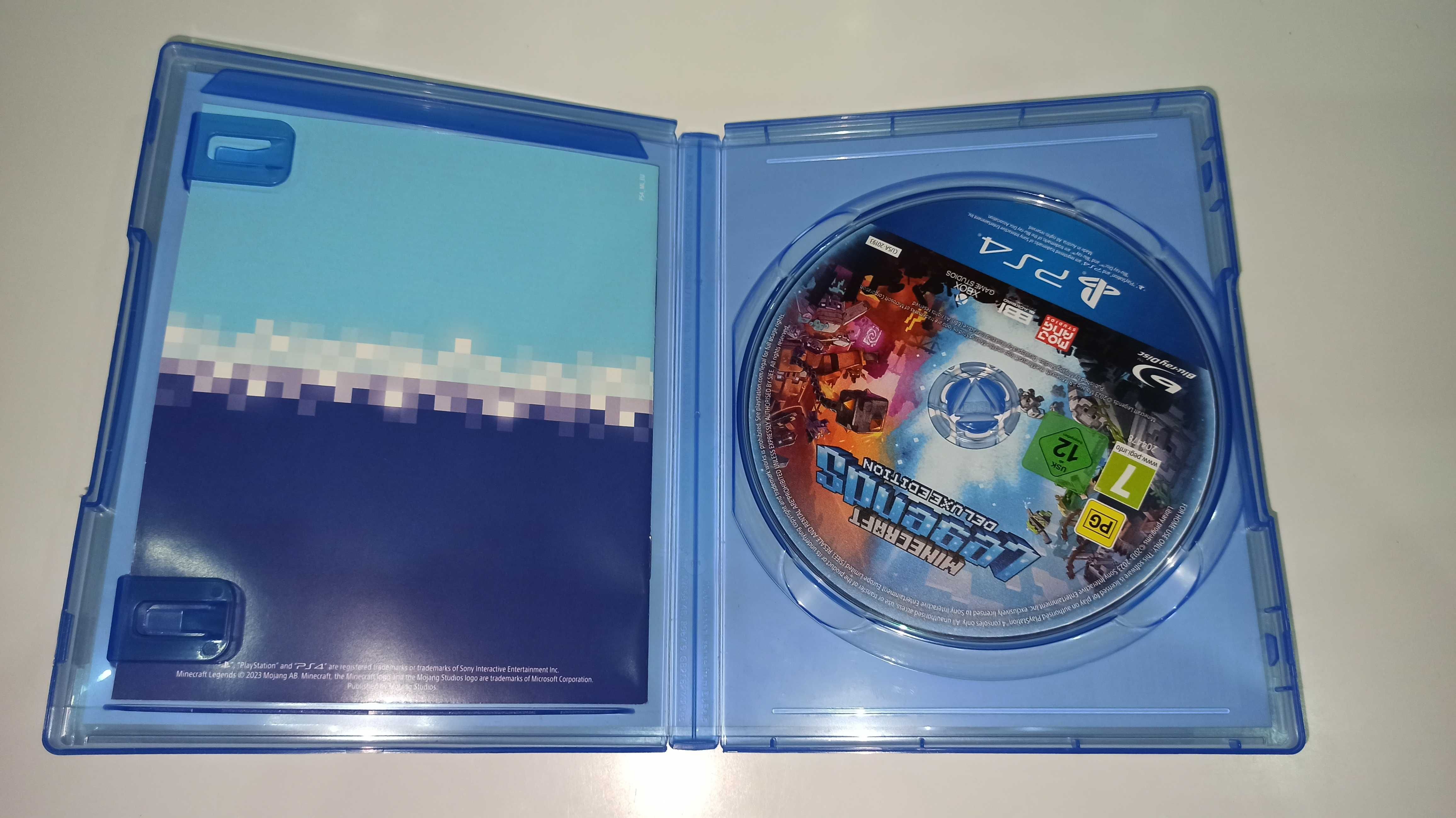 ps4 MINECRAFT LEGENDS PL po polsku najnowszy wydany minecraft