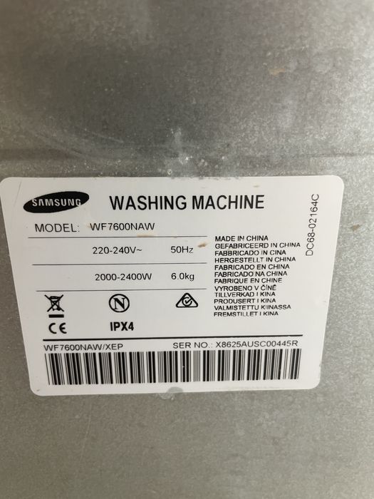 Maquina de lavar Samsung 6kg impecavel