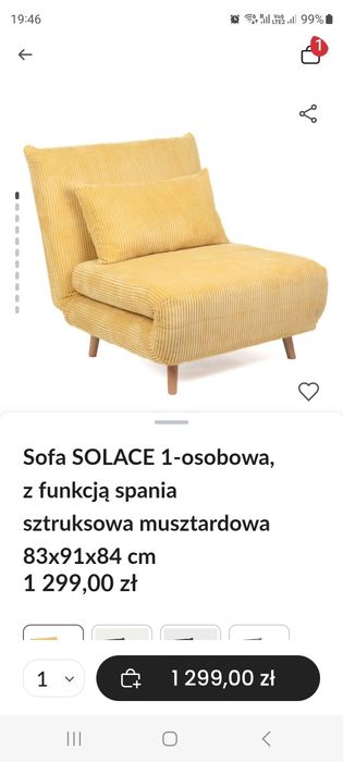 Kanapy Solance Homla