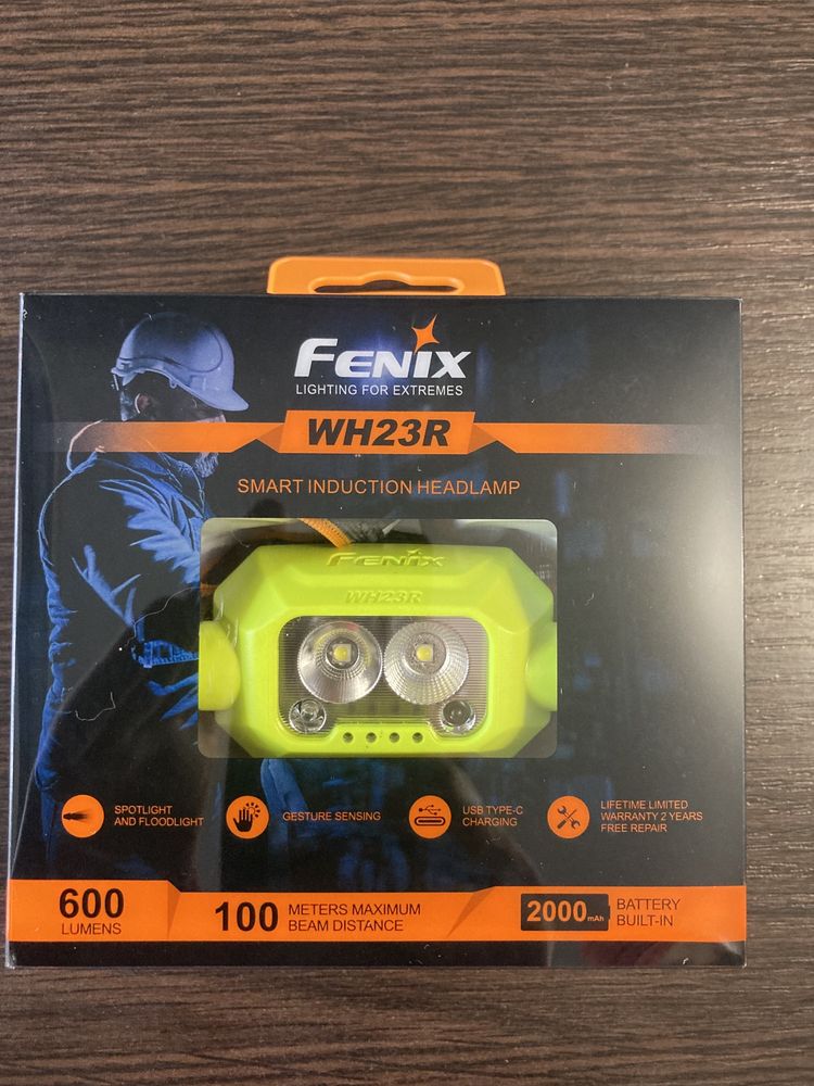 Ліхтар налобний Fenix WH23R Фонарь налобный