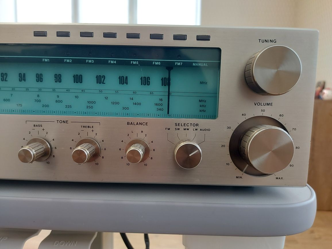 Продам американский  ресивер (усилитель с тюнером): ITT HIFI 8031 B,