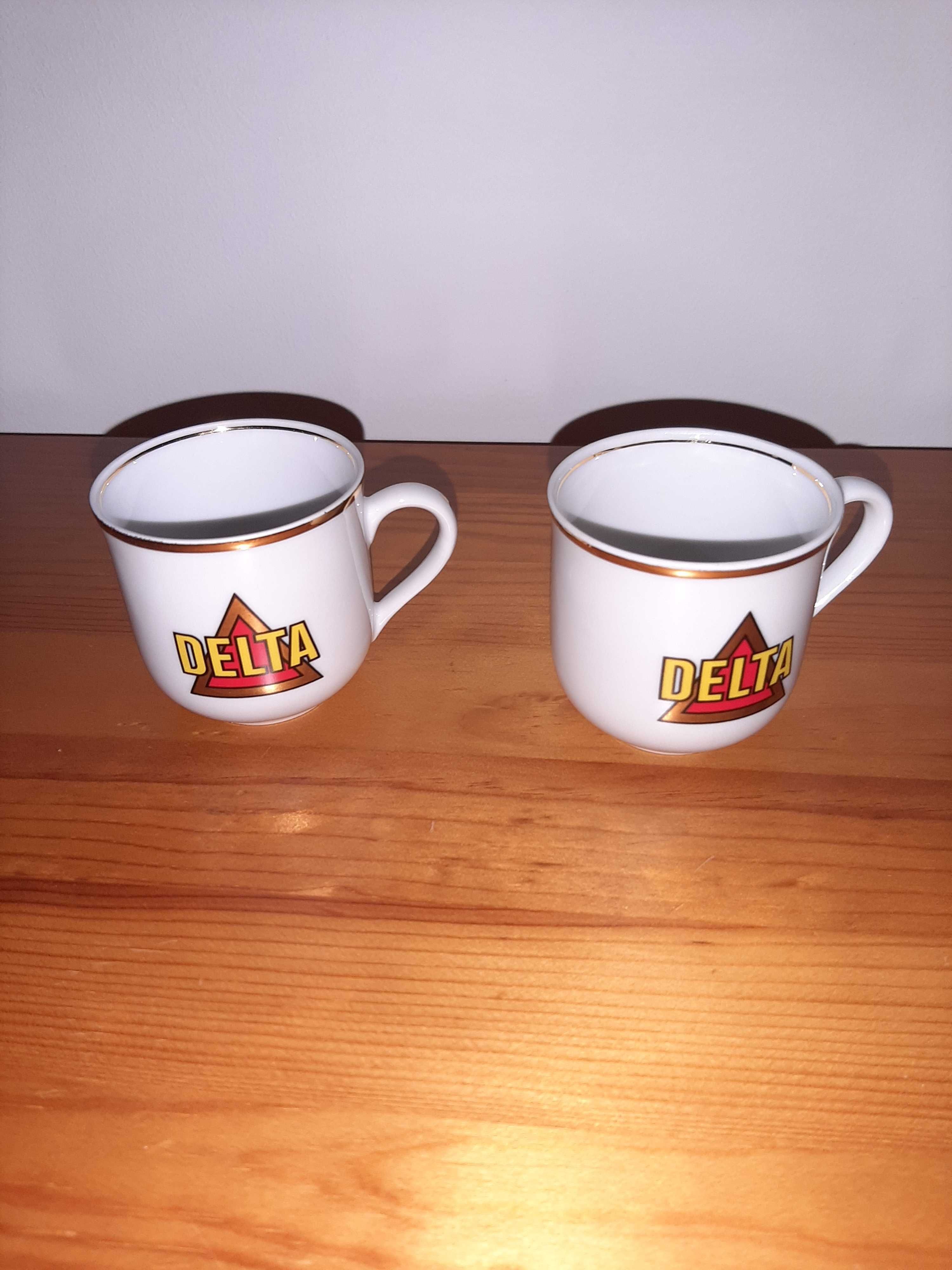 Conjunto de Chávenas de Coleção Café Delta, Série Ouro