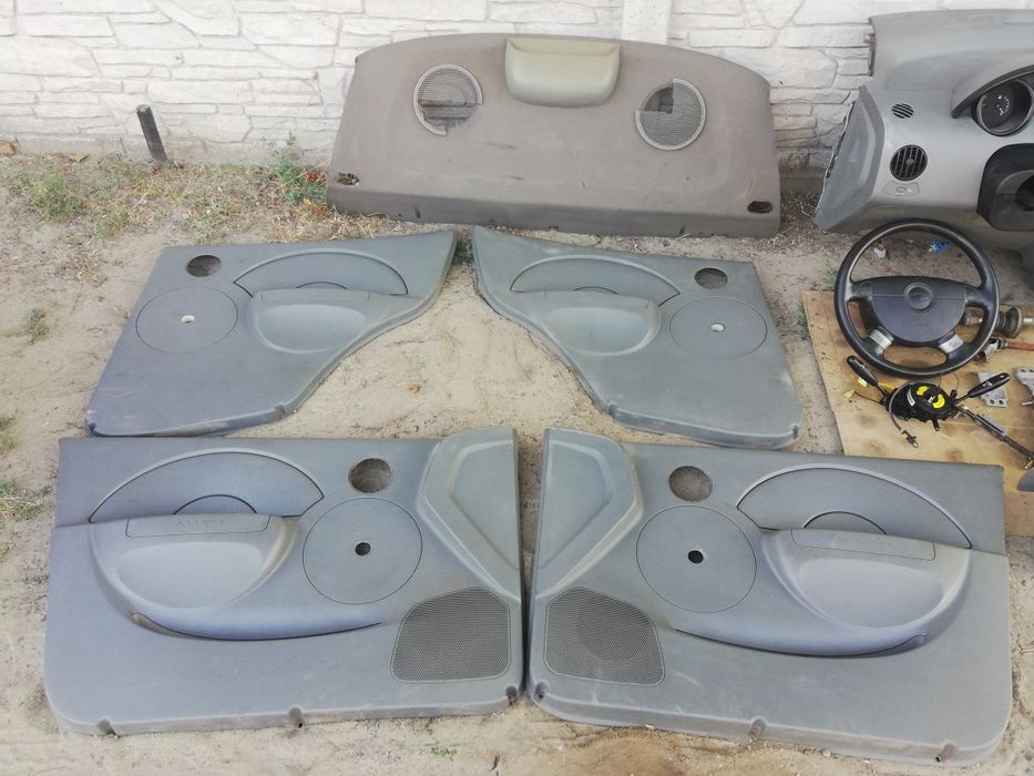 Пластик салона шевроле Авео т200 ваз 2115 2111 2109 ланос сенс