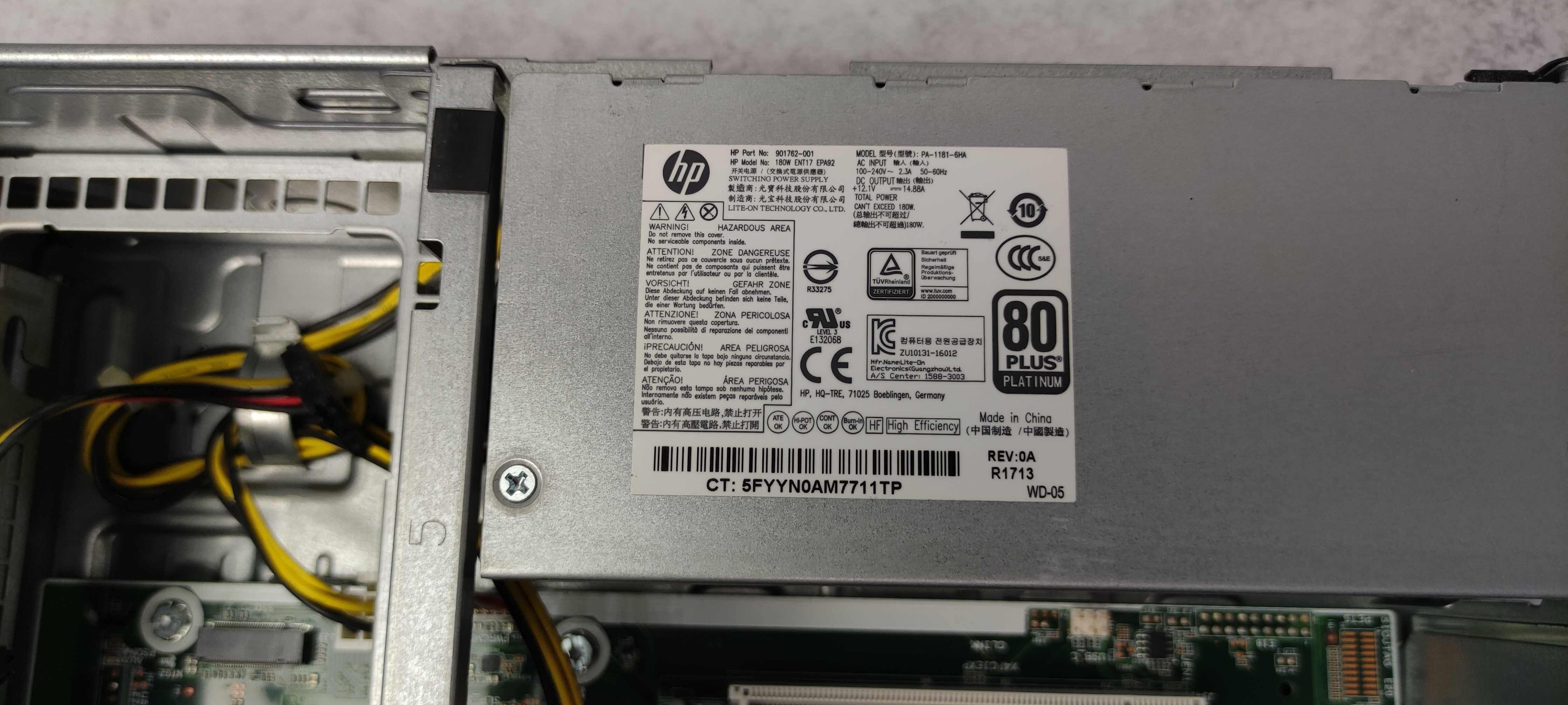 Комп'ютер ПК HP 800 G3 SFF i5-6500 8GB DDR4 128Gb SSD  (50+шт)
