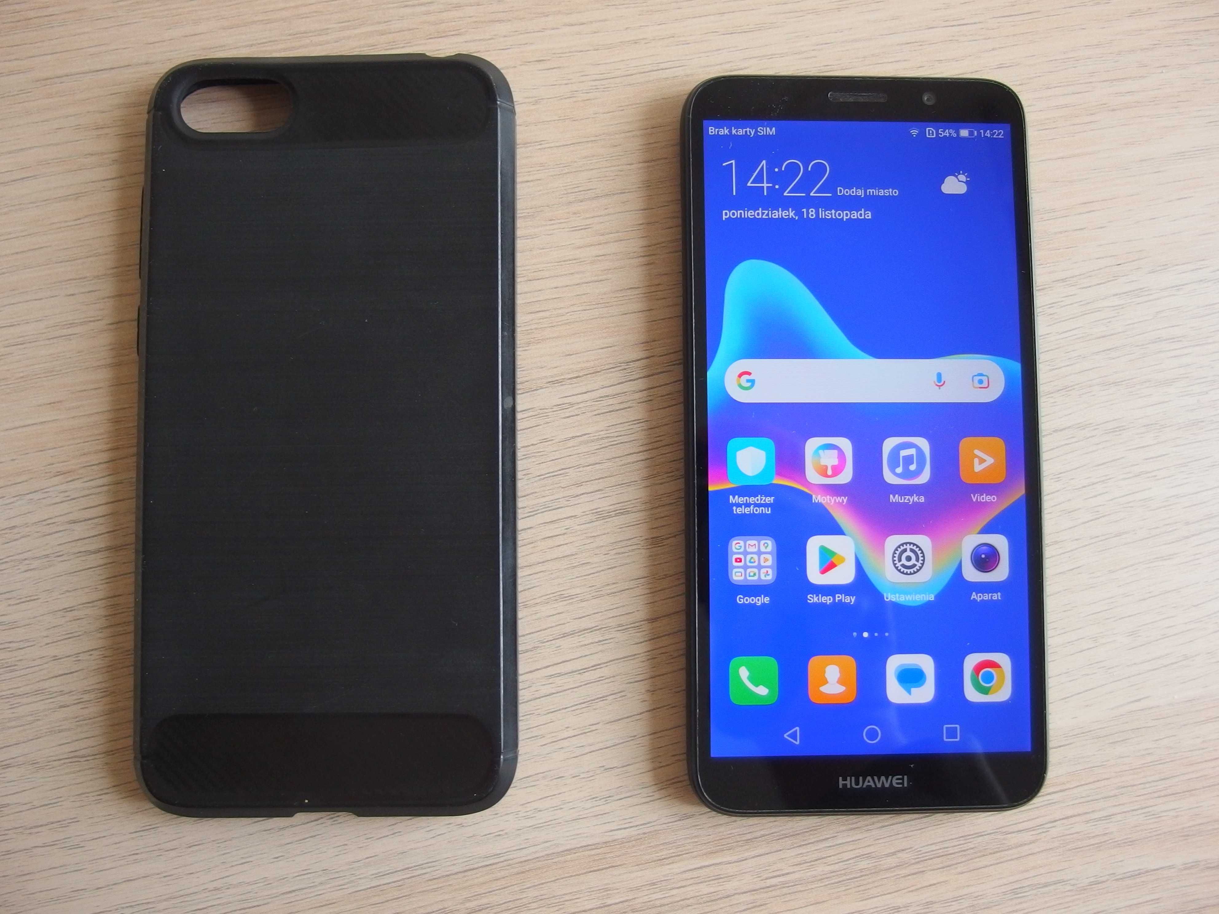 zadbany smartfon telefon HUAWEI Android 8.1 dual SIM