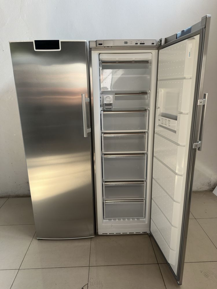 Komplet Chłodziarka+Zamrażarka Lodówka Lodowka Siemens zamrazarka
